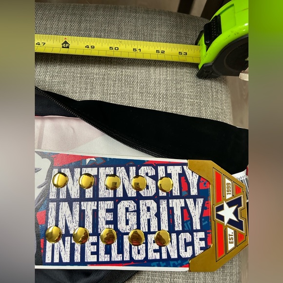 Authentic Kurt Angle WWE champion wrestling belt NEW - Picture 9 of 16